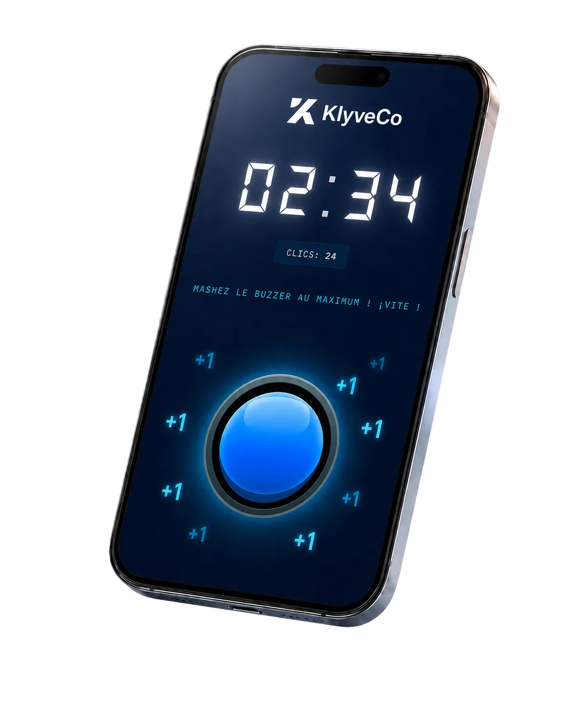 Jeu KlyveCo Tap Challenge